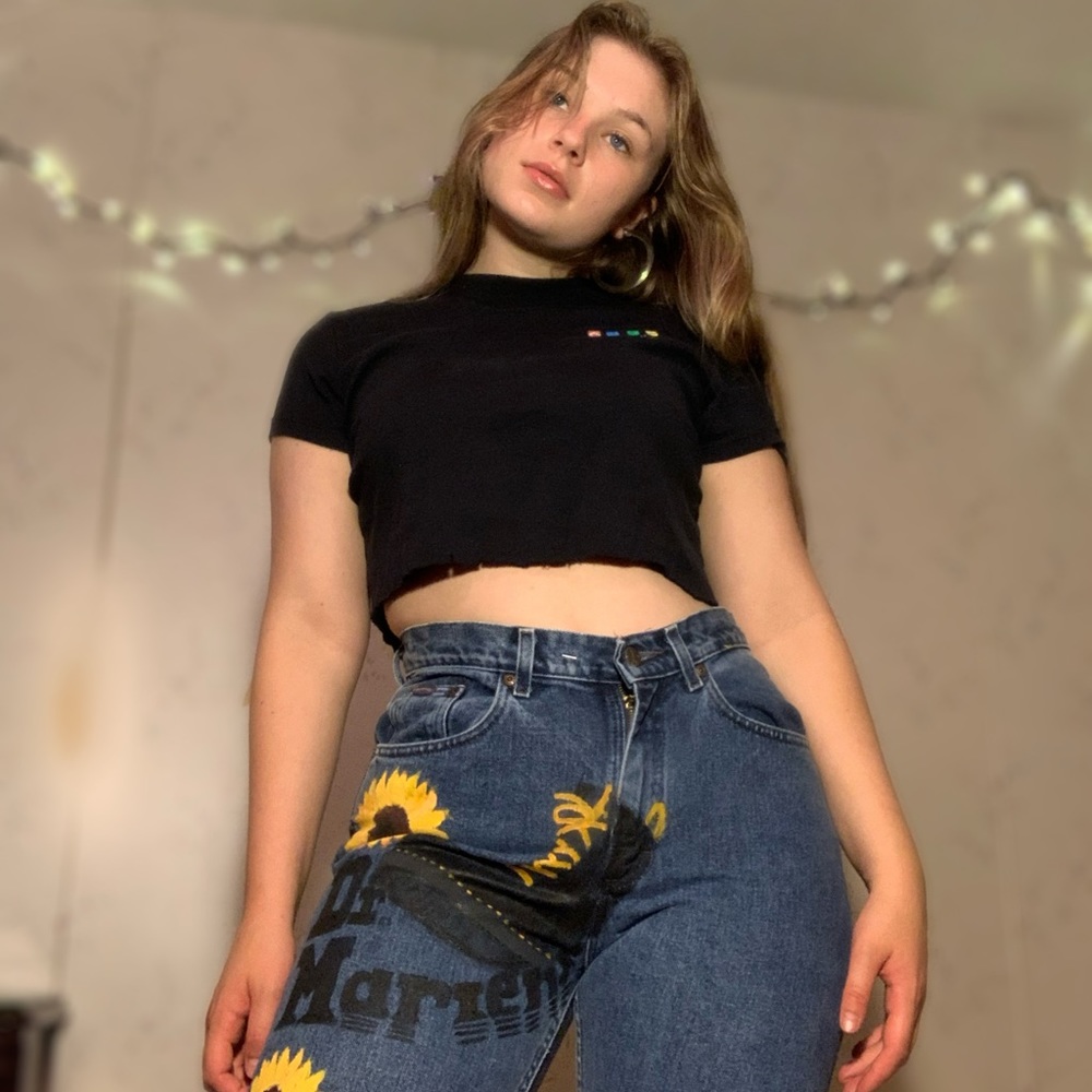 Custom Dr. Martens Jeans